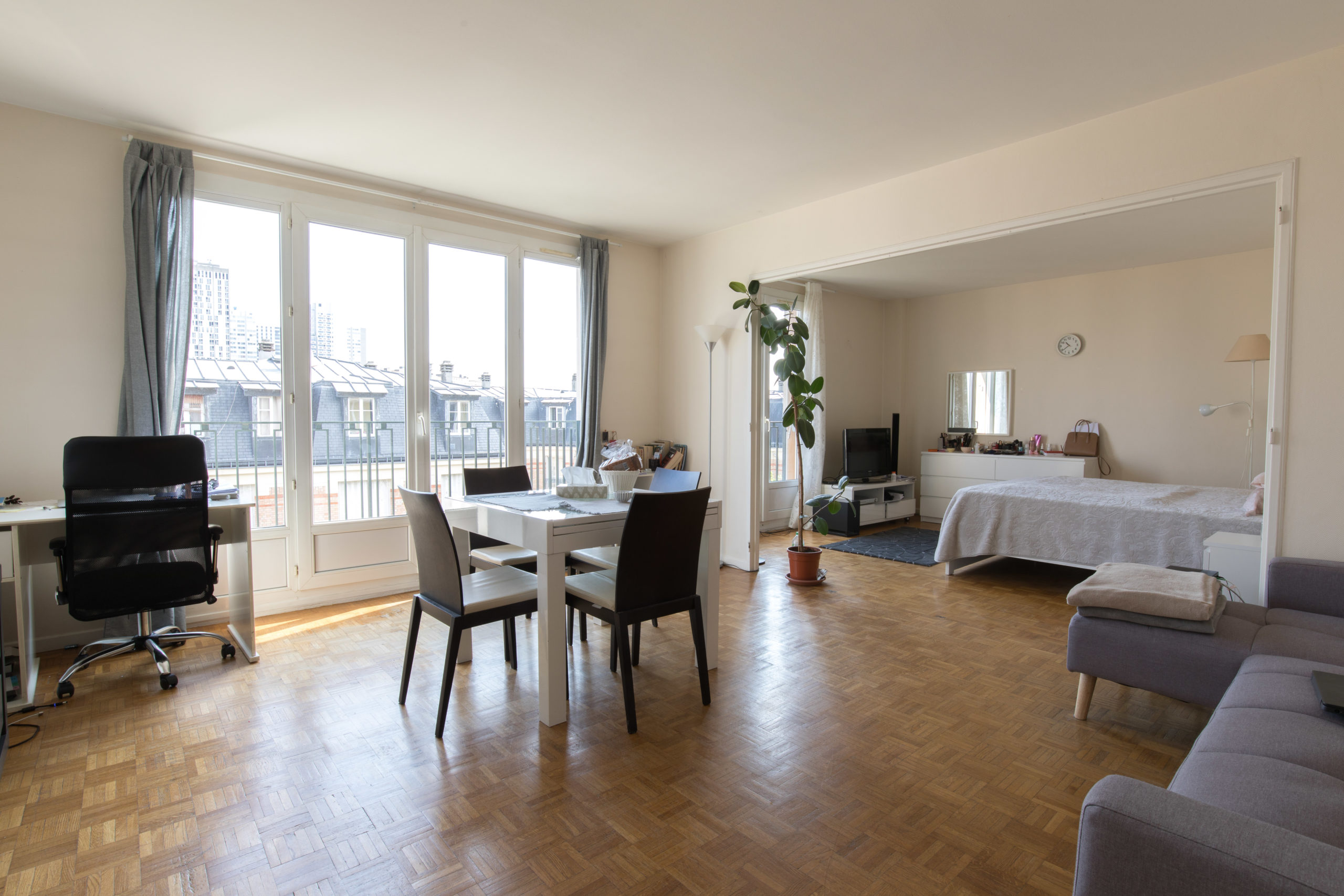 vente achat appartement immobilier étage élevé vue dégagée Paris 15ème 75015