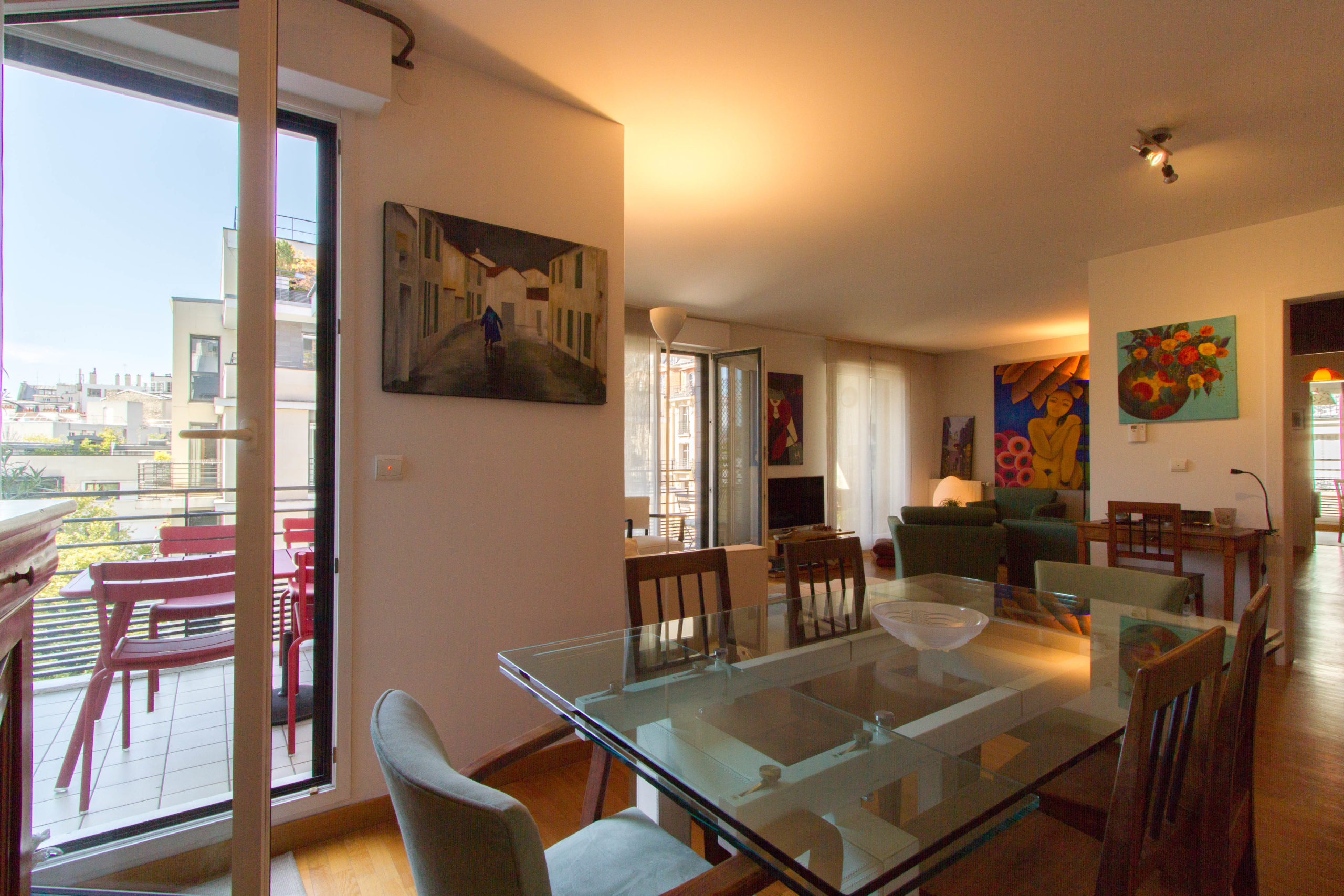 vente achat appartement duplex terrasse immeuble récent 75015 Paris 15ème
