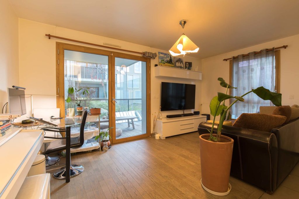 vente appartement 2 pièces terrasse Boulogne 92 immeuble récent
